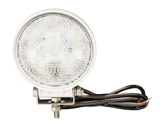 4.5 Inch Clear LED Flood Light with White Housing