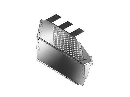 Perforated Safety Partition for 1992-2014 Ford E-Series Standard Roof
