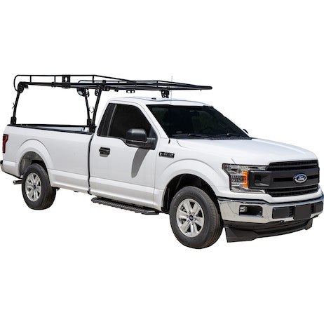 Load image into Gallery viewer, 156 Inch Long Black Steel Truck Ladder Rack
