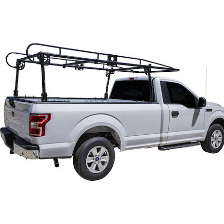156 Inch Long Black Steel Truck Ladder Rack