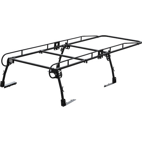 Load image into Gallery viewer, 156 Inch Long Black Steel Truck Ladder Rack
