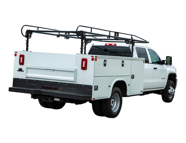 Load image into Gallery viewer, 15-1/2 Foot Black Service Body Ladder Rack
