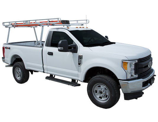 Clear Anodized Aluminum Truck Ladder Rack