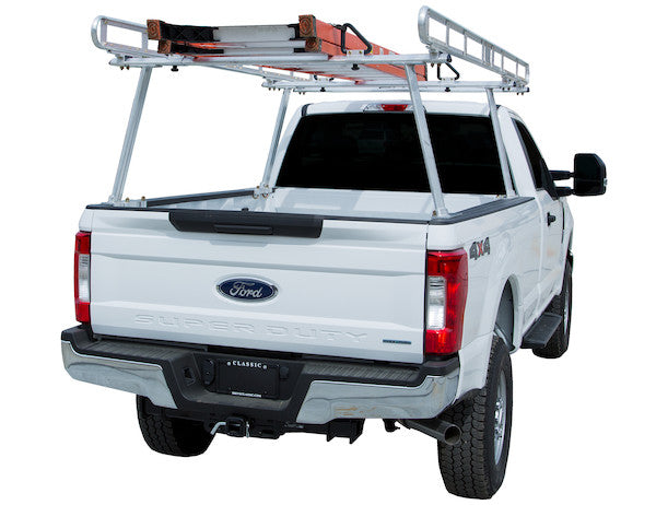 Load image into Gallery viewer, Black Powder-Coated Aluminum Truck Ladder Rack
