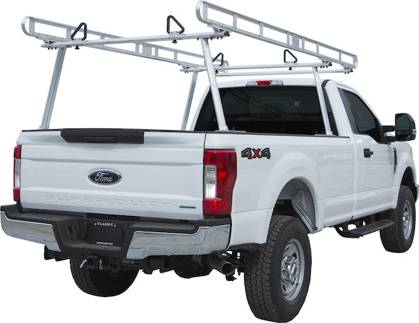 Load image into Gallery viewer, Clear Anodized Aluminum Truck Ladder Rack
