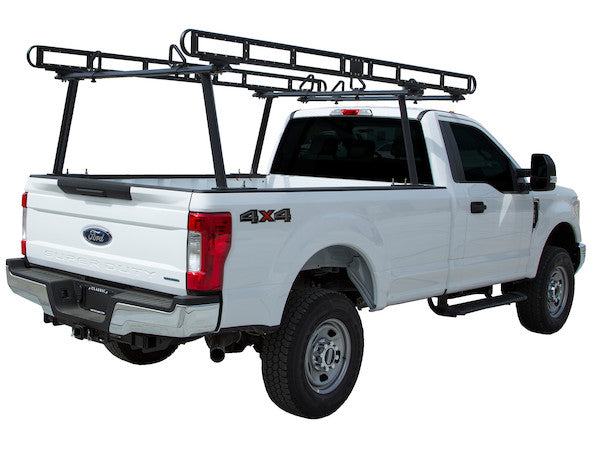 Load image into Gallery viewer, Black Powder-Coated Aluminum Truck Ladder Rack
