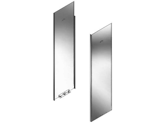 Cube Van Shelving End Panel Kit, 20"D x 72"H, Bulk Buy