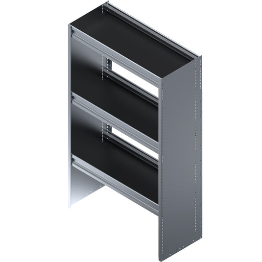 3 Shelf Unit, Cube Van, 36"L x 16"D x 62"H