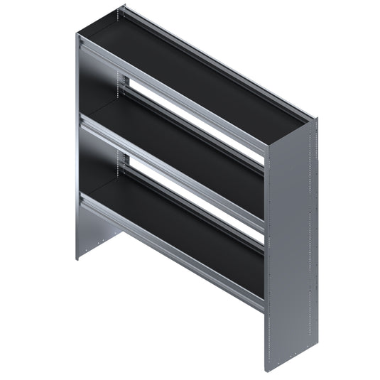 3 Shelf Unit, Cube Van, 60"L x 16"D x 62"H