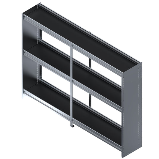 3 Shelf Unit, Cube Van, 84"L x 16"D x 62"H
