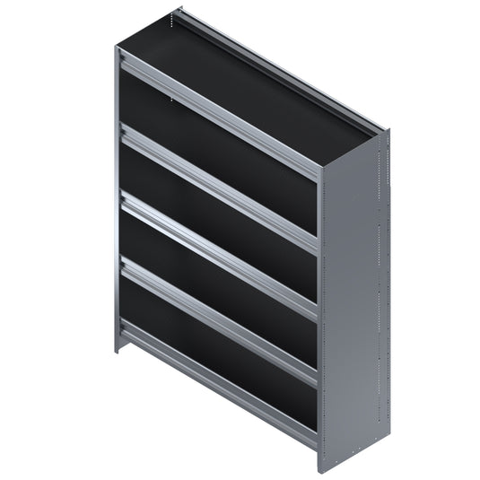 5 Shelf Unit, Cube Van, 48"L x 16"D x 62"H