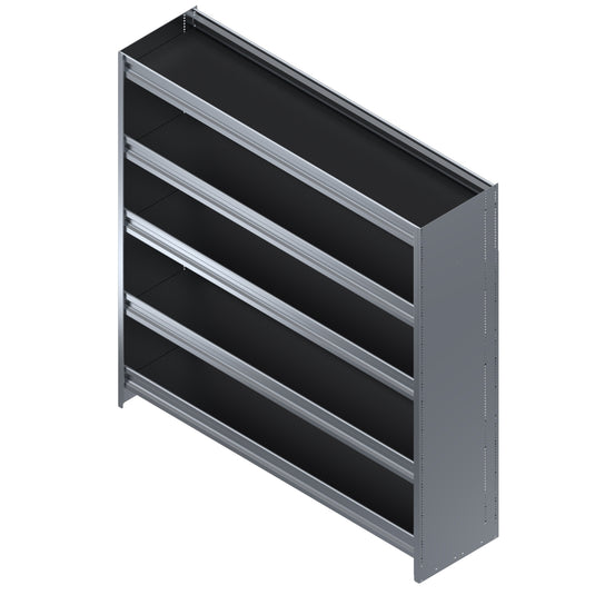 5 Shelf Unit, Cube Van, 60"L x 16"D x 62"H