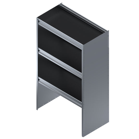 3 Shelf Unit, Cube Van, 36"L x 18"D x 62"H