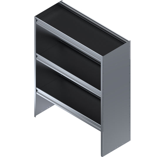 3 Shelf Unit, Cube Van, 48"L x 18"D x 62"H