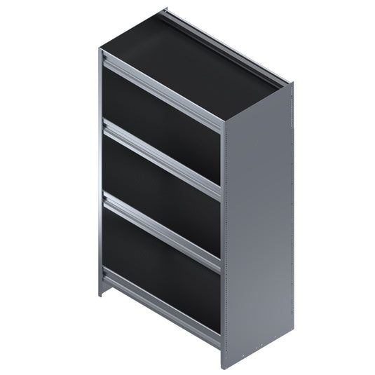 4-Shelf Unit for Cube Van, 36"L x 18"D x 62"H