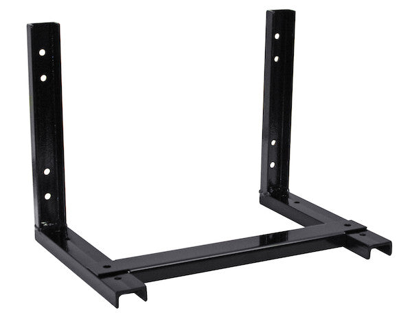 Load image into Gallery viewer, 15x14 Inch Black Steel Mounting Brackets For 24/36 Inch Poly Truck Boxes
