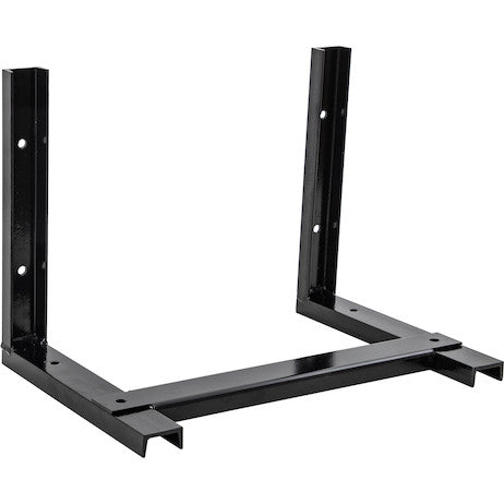 15x14 Inch Black Steel Mounting Brackets For 24/36 Inch Poly Truck Boxes