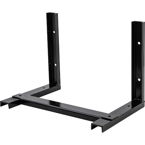 15x14 Inch Black Steel Mounting Brackets For 24/36 Inch Poly Truck Boxes