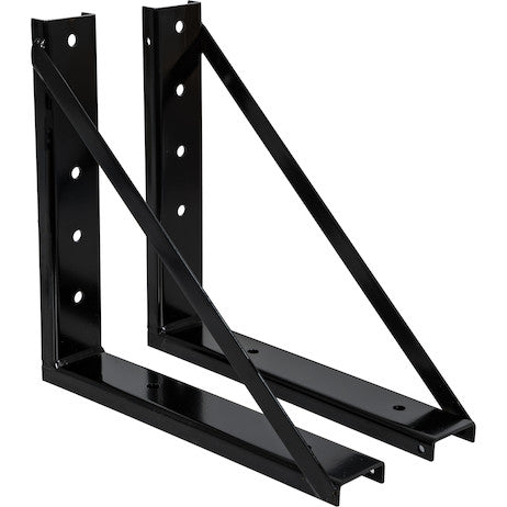 18x18 Inch Welded Black Structural Steel Mounting Brackets