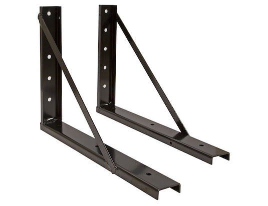 18x18 Inch Welded Black Structural Steel Mounting Brackets