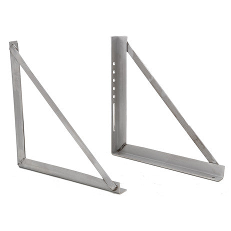 Load image into Gallery viewer, 18x18 Inch Welded Stainless Steel Mounting Brackets

