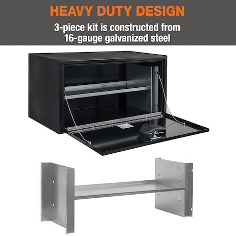 Universal Shelf Kit for 18x18x60 Underbody Truck Tool Boxes