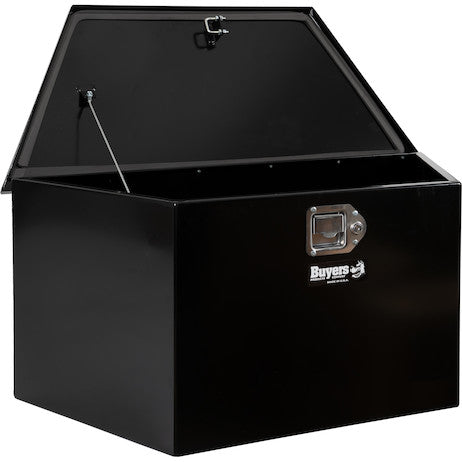 Load image into Gallery viewer, 49 Inch Wide Gloss Black Steel Trailer Tongue Truck Box
