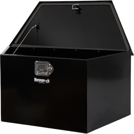 49 Inch Wide Gloss Black Steel Trailer Tongue Truck Box