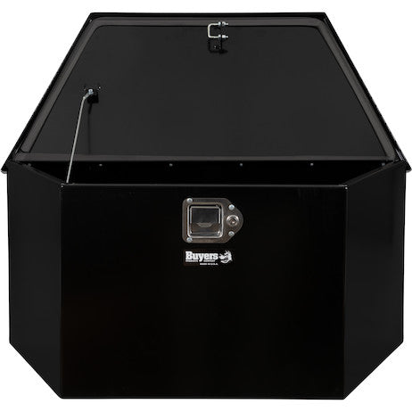 Load image into Gallery viewer, 35 Inch Wide Gloss Black Steel Trailer Tongue Truck Box
