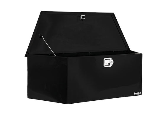 49 Inch Wide Gloss Black Steel Trailer Tongue Truck Box