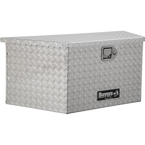 Load image into Gallery viewer, 35 Inch Wide Diamond Tread Aluminum Trailer Tongue Truck Box
