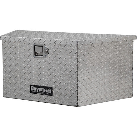 Load image into Gallery viewer, 35 Inch Wide Diamond Tread Aluminum Trailer Tongue Truck Box
