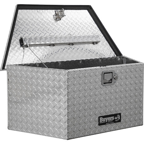 Load image into Gallery viewer, 35 Inch Wide Diamond Tread Aluminum Trailer Tongue Truck Box
