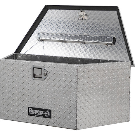 Load image into Gallery viewer, 35 Inch Wide Diamond Tread Aluminum Trailer Tongue Truck Box
