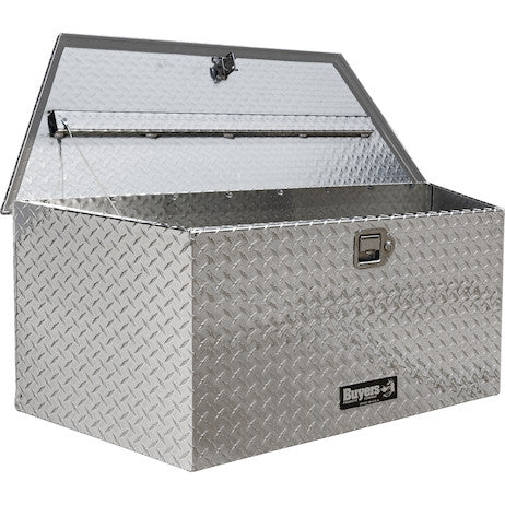 Load image into Gallery viewer, 49 Inch Wide Diamond Tread Aluminum Trailer Tongue Truck Box

