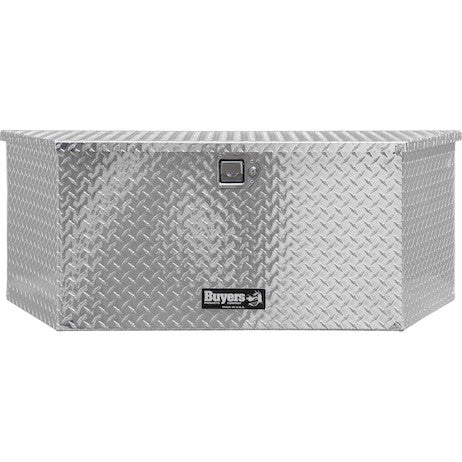 49 Inch Wide Diamond Tread Aluminum Trailer Tongue Truck Box