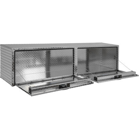 Load image into Gallery viewer, 16x13x88 Inch Diamond Tread Aluminum Topsider Truck Box
