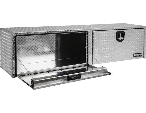 Load image into Gallery viewer, 18x16x72 Inch Diamond Tread Aluminum Topsider Truck Box
