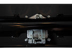Black Steel Underbody Truck Tool Box With Paddle Latch Series