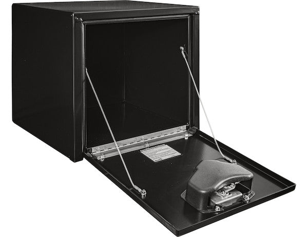 Load image into Gallery viewer, 18x18x18 Inch Black Steel Underbody Truck Box
