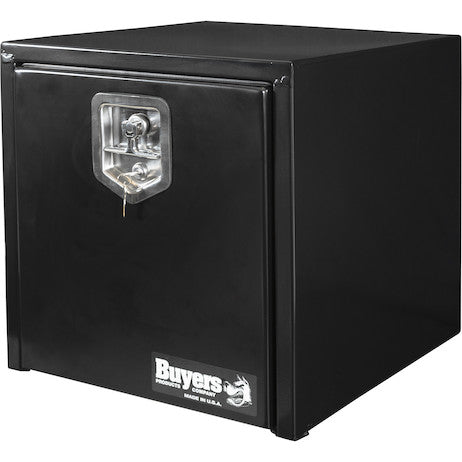 18x18x18 Inch Black Steel Underbody Truck Box
