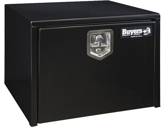 BLACK STEEL UNDERBODY TRUCK TOOL BOX WITH T-LATCH SERIES