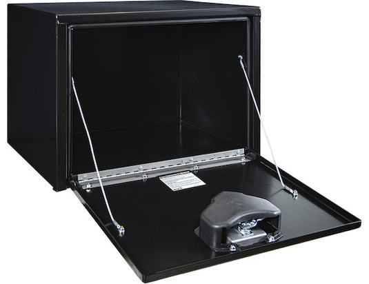 18x18x24 Inch Black Steel Underbody Truck Box