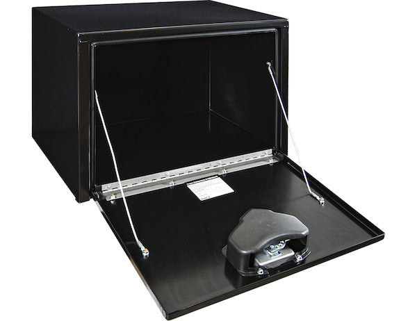 Load image into Gallery viewer, 18x18x24 Inch Black Steel Underbody Truck Box
