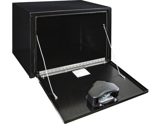 18x18x24 Inch Black Steel Underbody Truck Box