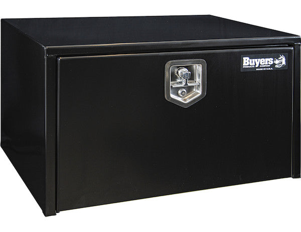 Load image into Gallery viewer, 18x18x30 Inch Black Steel Underbody Truck Box
