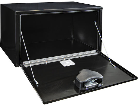 18x18x30 Inch Black Steel Underbody Truck Box