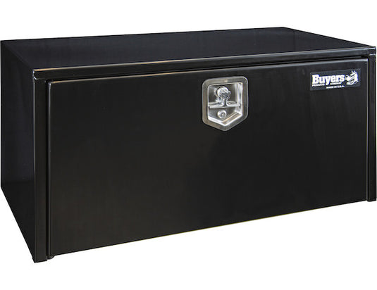 18x18x48 Inch Black Steel Underbody Truck Box
