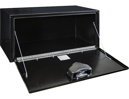 18x18x36 Inch Black Steel Underbody Truck Box