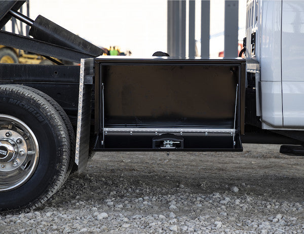 Load image into Gallery viewer, 18x18x36 Inch Black Steel Underbody Truck Box
